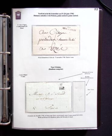 1734-1878, Collection d'exposition LE COURRIER DE PROXIMITE en 80 pages très bien expliquées, à noter , etc., des lettres manquent car réutilisées dans une autre présentation