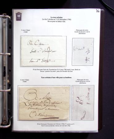 1734-1878, Collection d'exposition LE COURRIER DE PROXIMITE en 80 pages très bien expliquées, à noter , etc., des lettres manquent car réutilisées dans une autre présentation