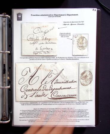 1734-1878, Collection d'exposition LE COURRIER DE PROXIMITE en 80 pages très bien expliquées, à noter , etc., des lettres manquent car réutilisées dans une autre présentation