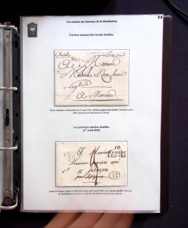 1734-1878, Collection d'exposition LE COURRIER DE PROXIMITE en 80 pages très bien expliquées, à noter , etc., des lettres manquent car réutilisées dans une autre présentation