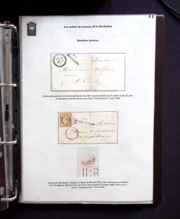 1734-1878, Collection d'exposition LE COURRIER DE PROXIMITE en 80 pages très bien expliquées, à noter , etc., des lettres manquent car réutilisées dans une autre présentation