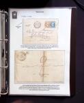 1734-1878, Collection d'exposition LE COURRIER DE PROXIMITE en 80 pages très bien expliquées, à noter , etc., des lettres manquent car réutilisées dans une autre présentation