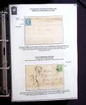 1734-1878, Collection d'exposition LE COURRIER DE PROXIMITE en 80 pages très bien expliquées, à noter , etc., des lettres manquent car réutilisées dans une autre présentation