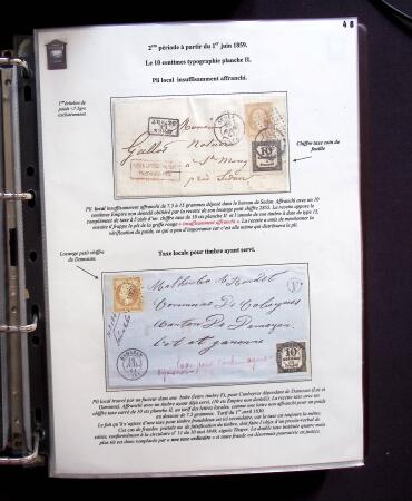 1734-1878, Collection d'exposition LE COURRIER DE PROXIMITE en 80 pages très bien expliquées, à noter , etc., des lettres manquent car réutilisées dans une autre présentation