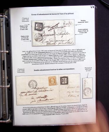 1734-1878, Collection d'exposition LE COURRIER DE PROXIMITE en 80 pages très bien expliquées, à noter , etc., des lettres manquent car réutilisées dans une autre présentation