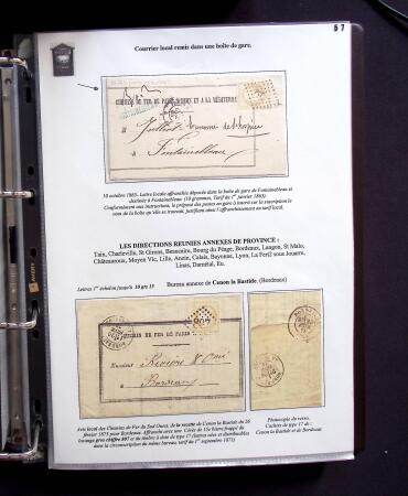 1734-1878, Collection d'exposition LE COURRIER DE PROXIMITE en 80 pages très bien expliquées, à noter , etc., des lettres manquent car réutilisées dans une autre présentation
