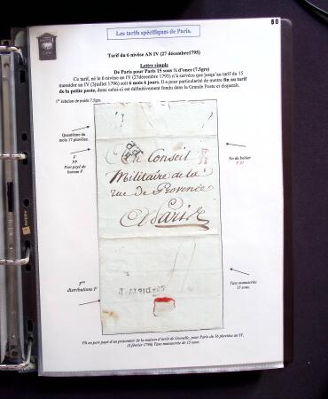 1734-1878, Collection d'exposition LE COURRIER DE PROXIMITE en 80 pages très bien expliquées, à noter , etc., des lettres manquent car réutilisées dans une autre présentation