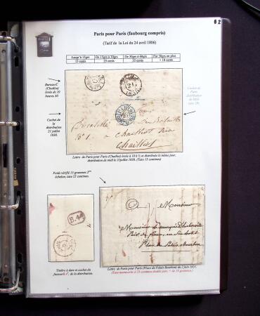 1734-1878, Collection d'exposition LE COURRIER DE PROXIMITE en 80 pages très bien expliquées, à noter , etc., des lettres manquent car réutilisées dans une autre présentation