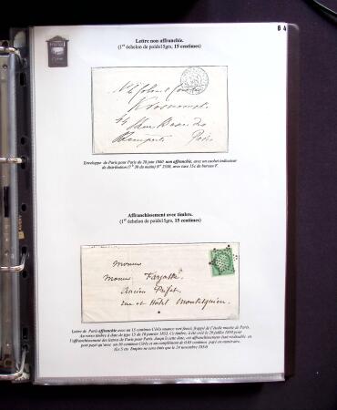 1734-1878, Collection d'exposition LE COURRIER DE PROXIMITE en 80 pages très bien expliquées, à noter , etc., des lettres manquent car réutilisées dans une autre présentation