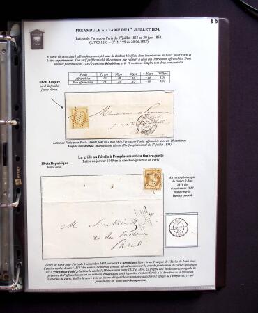 1734-1878, Collection d'exposition LE COURRIER DE PROXIMITE en 80 pages très bien expliquées, à noter , etc., des lettres manquent car réutilisées dans une autre présentation