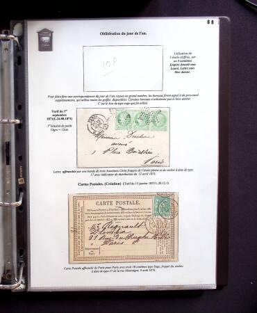 1734-1878, Collection d'exposition LE COURRIER DE PROXIMITE en 80 pages très bien expliquées, à noter , etc., des lettres manquent car réutilisées dans une autre présentation