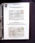 1734-1878, Collection d'exposition LE COURRIER DE PROXIMITE en 80 pages très bien expliquées, à noter , etc., des lettres manquent car réutilisées dans une autre présentation