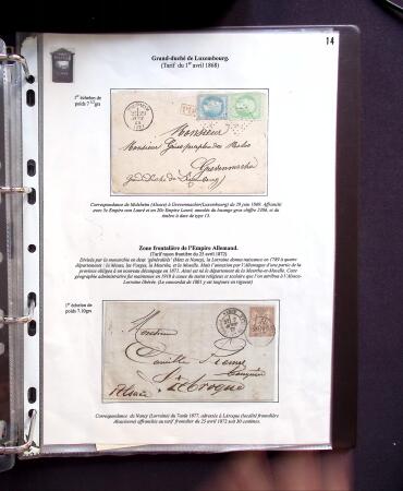 1734-1878, Collection d'exposition LE COURRIER DE PROXIMITE en 80 pages très bien expliquées, à noter , etc., des lettres manquent car réutilisées dans une autre présentation