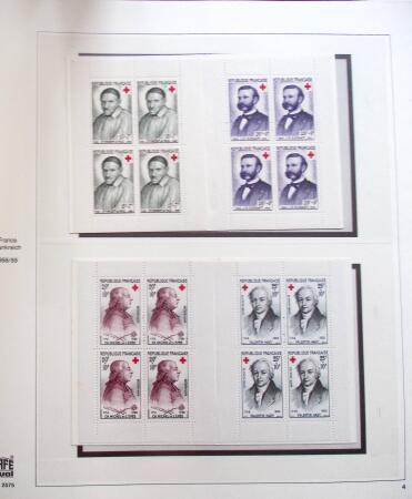1952-94, Collection de carnet Croix-Rouge ainsi que