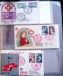 1952-94, Collection de carnet Croix-Rouge ainsi que