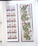 1952-94, Collection de carnet Croix-Rouge ainsi que