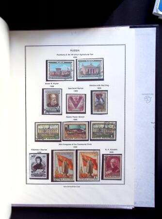 1866-1989 EASTERN EUROPE: Seven stockbooks and albums