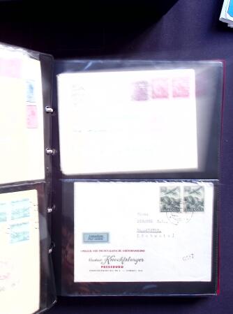 1866-1989 EASTERN EUROPE: Seven stockbooks and albums