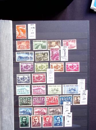 1866-1989 EASTERN EUROPE: Seven stockbooks and albums