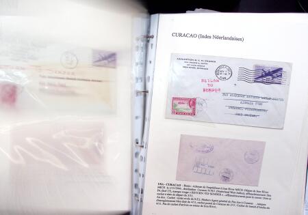 1946 PAN AM AIRMAIL TEST: Exhibition collection comprising