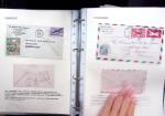 1946 PAN AM AIRMAIL TEST: Exhibition collection comprising