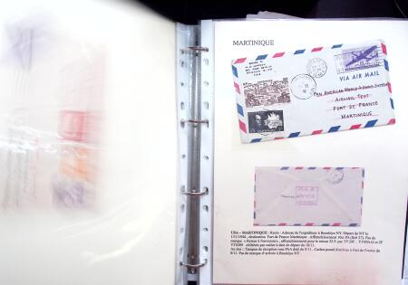 1946 PAN AM AIRMAIL TEST: Exhibition collection comprising