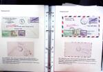 1946 PAN AM AIRMAIL TEST: Exhibition collection comprising