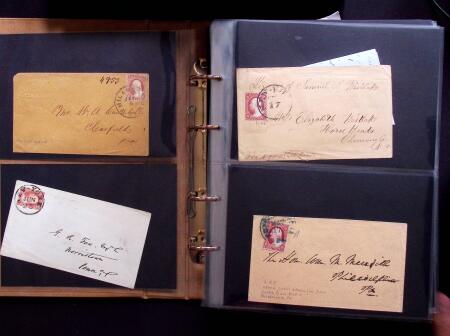 1851-56 3c Red Washington specialised selection in