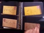 1851-56 3c Red Washington specialised selection in