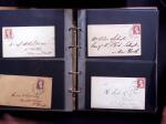 1851-56 3c Red Washington specialised selection in