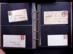 1851-56 3c Red Washington specialised selection in