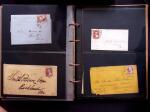 1851-56 3c Red Washington specialised selection in