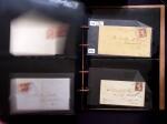 1851-56 3c Red Washington specialised selection in