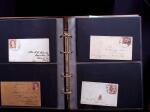 1851-56 3c Red Washington specialised selection in
