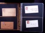1851-56 3c Red Washington specialised selection in