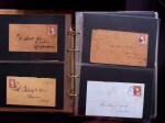 1851-56 3c Red Washington specialised selection in
