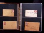 1851-56 3c Red Washington specialised selection in