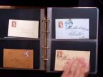 1851-56 3c Red Washington specialised selection in