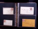 1851-56 3c Red Washington specialised selection in