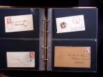 1851-56 3c Red Washington specialised selection in