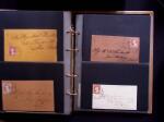 1851-56 3c Red Washington specialised selection in