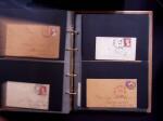 1851-56 3c Red Washington specialised selection in