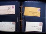 1857-60 3c red Washington specialised group in one