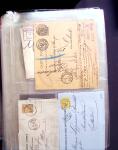 1854-1909, Selection de 270 lettres et cartes avec