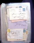 1854-1909, Selection de 270 lettres et cartes avec