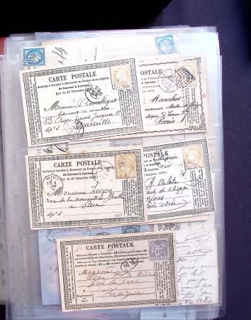 1854-1909, Selection de 270 lettres et cartes avec
