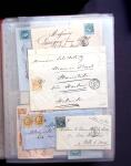 1854-1909, Selection de 270 lettres et cartes avec