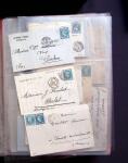 1854-1909, Selection de 270 lettres et cartes avec