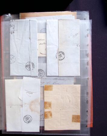 1854-1909, Selection de 270 lettres et cartes avec