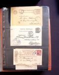 1854-1909, Selection de 270 lettres et cartes avec